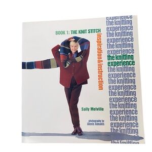 “The Knitting Experience” Book 1 By Sally Melville Softcover Patterns